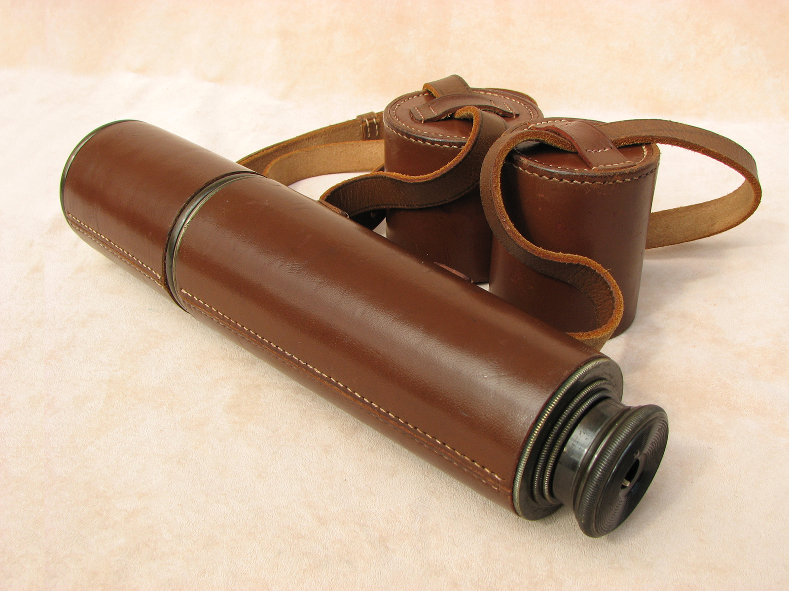 Rare early 20th century field telescope by A.L Vincent, London.